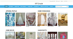 Desktop Screenshot of mfgtrade.com